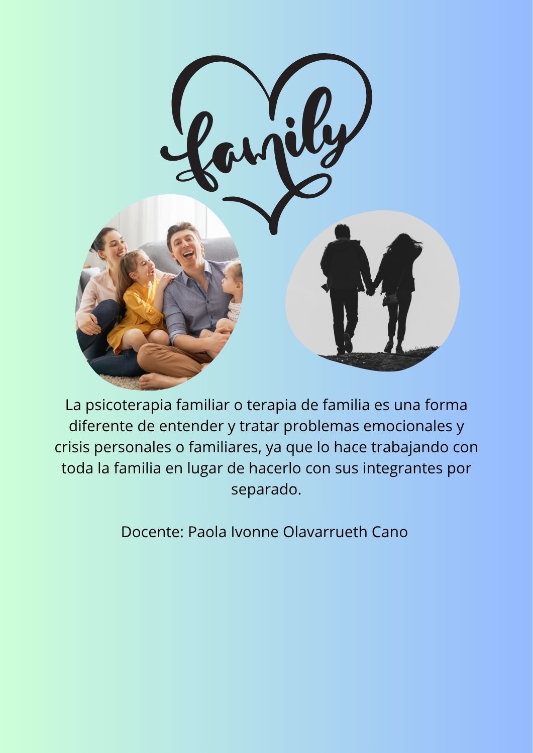 La Psicoterapia Familiar